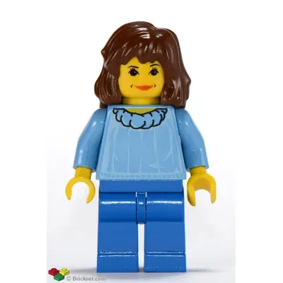  Hermione Granger - Medium Blue Torso, Blue Legs