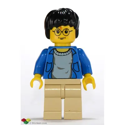  Harry Potter - Blue Open Shirt Torso, Tan Legs