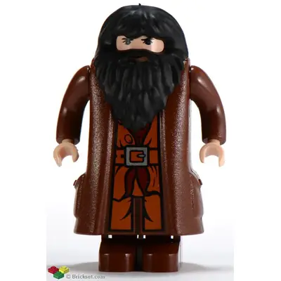  Rubeus Hagrid - Reddish Brown Topcoat (Light Nougat Version with Movable Hands)