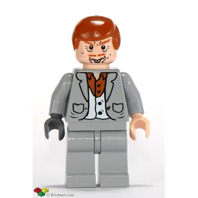  Peter Pettigrew (Wormtail) - Light Bluish Gray Suit