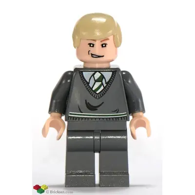  Draco Malfoy - Dark Bluish Gray Sweater, Smirk