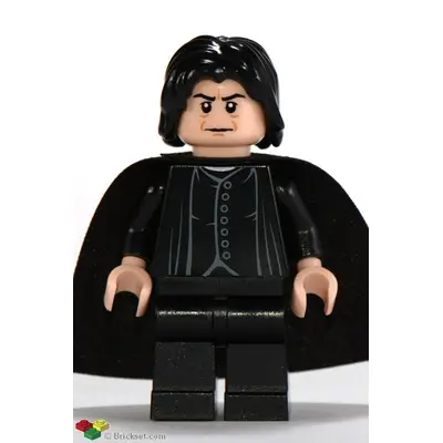  Professor Severus Snape - Light Nougat Head, Brown Facial Lines