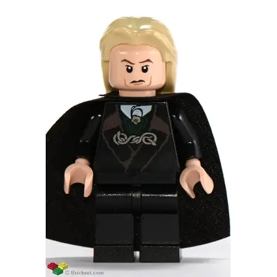  Lucius Malfoy - Black Robe, Tan Hair
