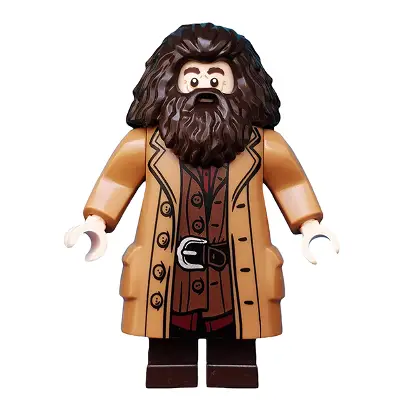  Rubeus Hagrid - Medium Nougat Topcoat with Buttons