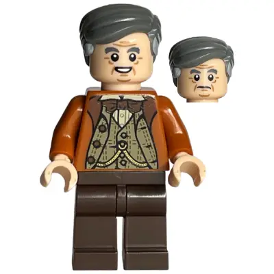  Horace Slughorn - Dark Orange Jacket, Dark Tan Vest