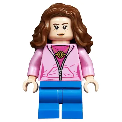  Hermione Granger - Bright Pink Jacket with Time Turner Necklace