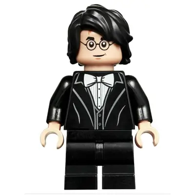  Harry Potter - Black Suit, White Bow Tie, Medium Legs