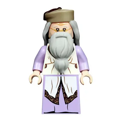  Albus Dumbledore - Lavender Robe, Dark Tan Hat