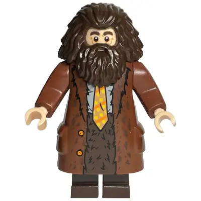  Rubeus Hagrid - Reddish Brown Topcoat with Buttons