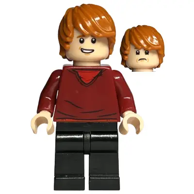  Ron Weasley - Dark Red Sweater, Black Legs