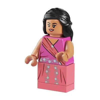  Padma Patil - Dark Pink and Coral Sari