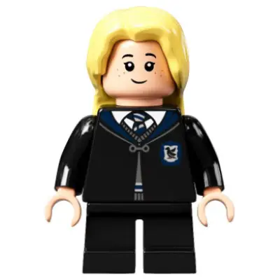  Luna Lovegood - Ravenclaw Robe, Black Short Legs