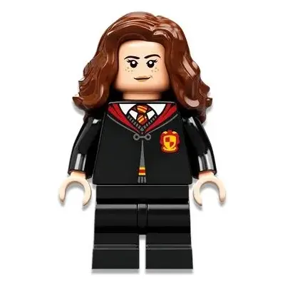  Hermione Granger - Gryffindor Robe Clasped, Sweater, Shirt and Tie, Black Medium Legs