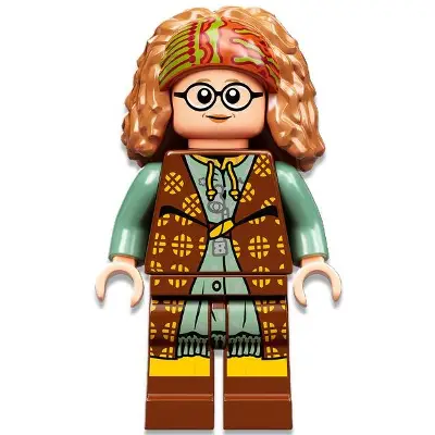  Professor Sybill Trelawney - Reddish Brown and Sand Green Robes