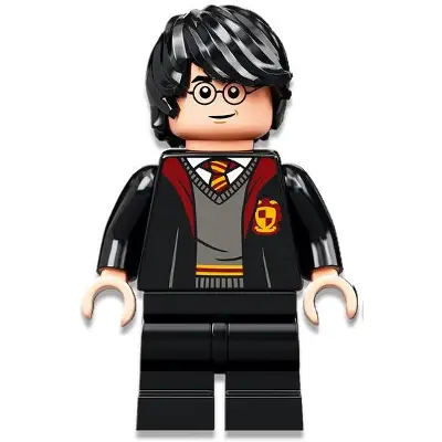  Harry Potter - Gryffindor Robe Open, Black Medium Legs