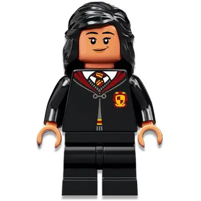 Parvati Patil - Black Gryffindor Robe and Medium Legs