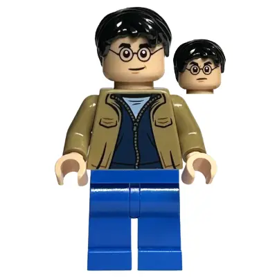 Harry Potter - Dark Tan Jacket, Blue Legs