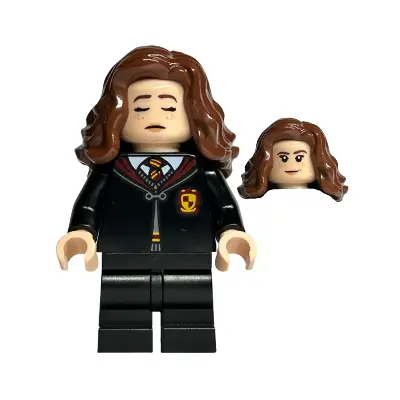  Hermione Granger - Gryffindor Robe Clasped, Black Medium Legs, Sleeping / Awake