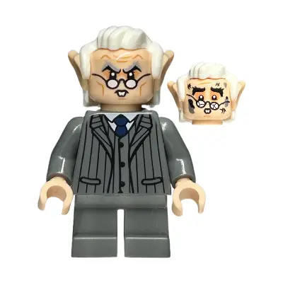  Bogrod - Dark Bluish Gray Pinstripe Suit