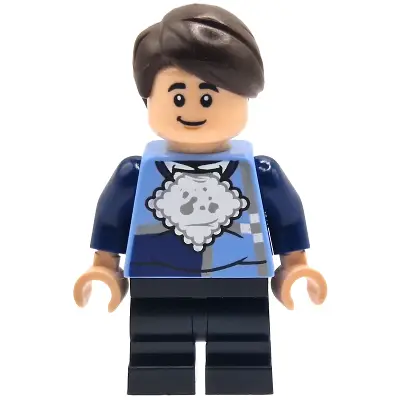  Dudley Dursley - Bright Light Blue Sweater with Napkin