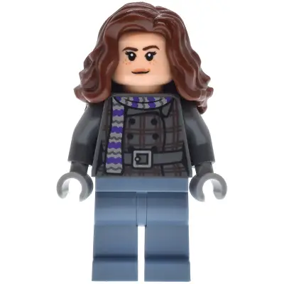  Hermione Granger - Dark Bluish Gray Jacket with Scarf
