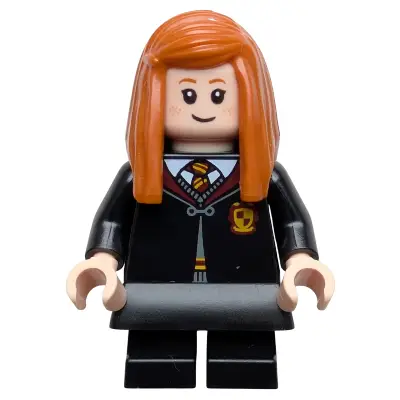 Ginny Weasley - Gryffindor Robe Clasped, Black Short Legs, Skirt