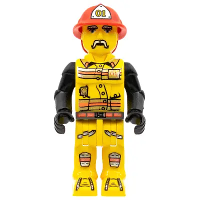  Fireman in Hat #01 (4154556)