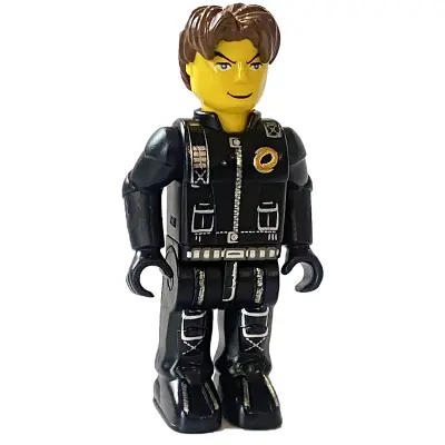  Jack Stone - Black Jacket, Black Legs