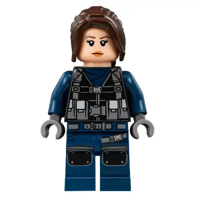  ACU Guard - Female, Dark Brown Hair, Light Nougat Head