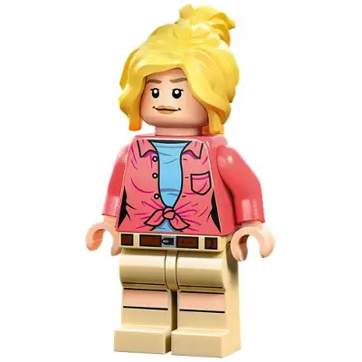  Dr. Ellie Sattler - Coral Shirt, Ponytail