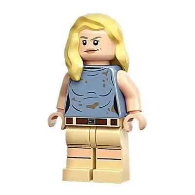  Dr. Ellie Sattler - Sand Blue Sleeveless Shirt