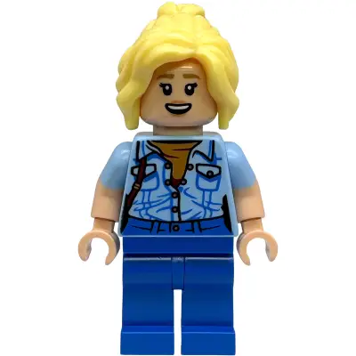  Dr. Ellie Sattler - Bright Light Blue Shirt