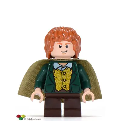  Meriadoc Brandybuck (Merry) - Dark Green Jacket, Dark Orange Hair
