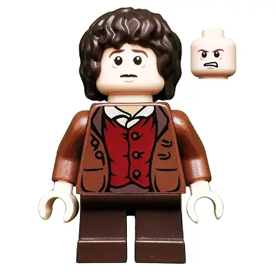  Frodo Baggins - Reddish Brown Jacket, Dark Brown Legs