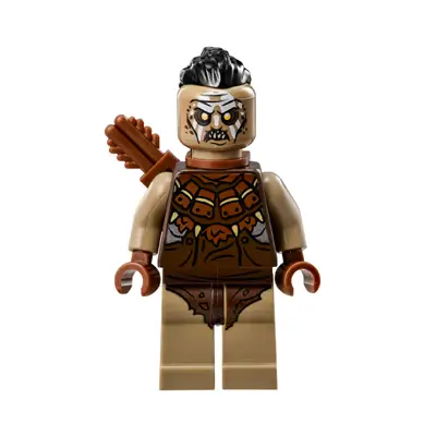  Hunter Orc with Top Knot and Quiver