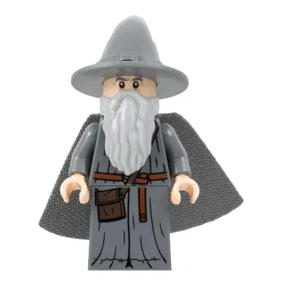  Gandalf the Grey - Wizard / Witch Hat, Robe, Spongy Cape