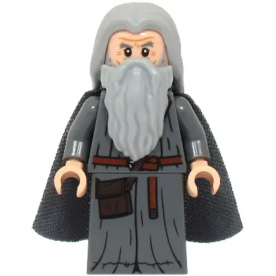  Gandalf the Grey - Hair, Robe, Spongy Cape