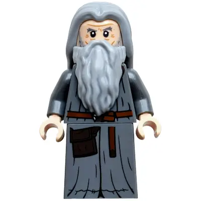  Gandalf the Grey - Hair, Robe