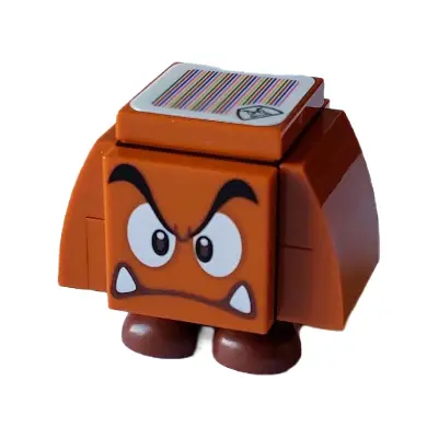  Goomba (Black Interior Pieces) - Angry