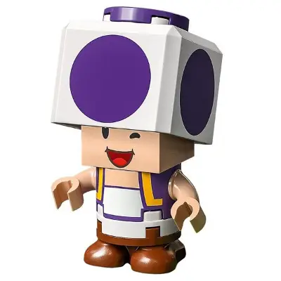  Purple Toad, Super Mario, Series 5 (Character Only)