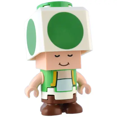  Green Toad, Super Mario, Series 6 (Character Only)
