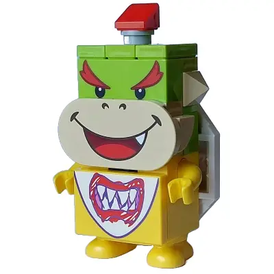  Bowser Jr. - 1 Lime Brick 1 x 1, 1 Red Brick 1 x 1