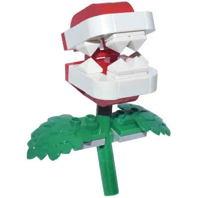 Piranha Plant - Stem and Large Leaves