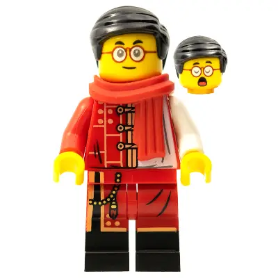  Mr. Tang - Red and White Jacket