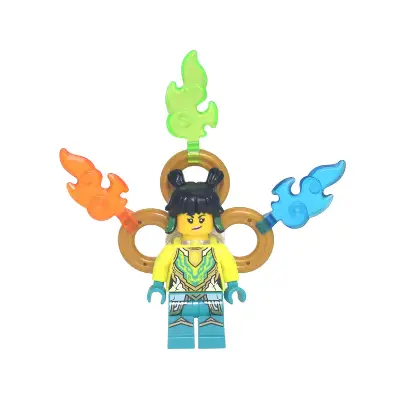  Mei - Neon Yellow Armor, Fire Rings