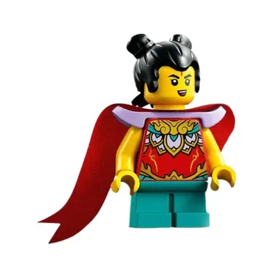  Nezha - Dark Turquoise Legs Short