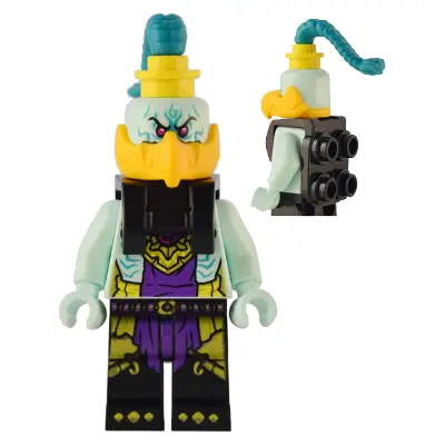  The Golden-Winged Eagle - Black Neck Bracket with Harness