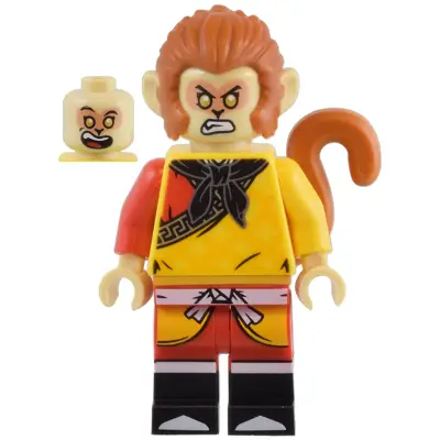  Monkey King - Yellow Robe, Black Bandana