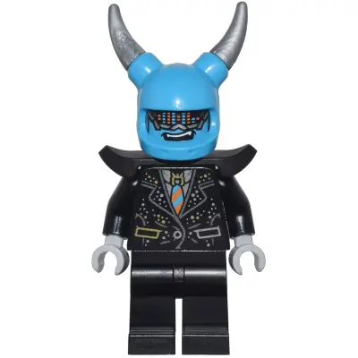  Silver Horn Demon - Helmet