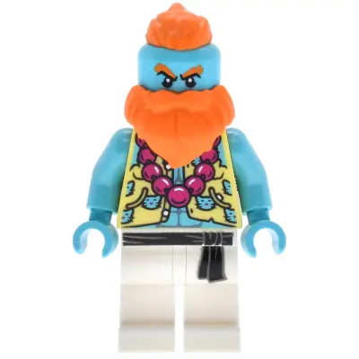  Sandy - Bright Light Yellow Vest, White Legs with Black Sash